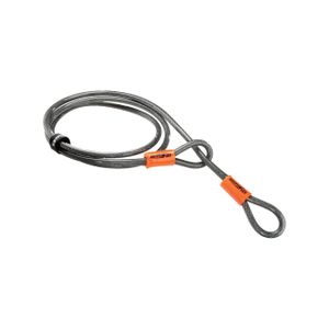 Kryptonite Kryptoflex 710 Looped Cable 220cm Orange/Grey Stahlkabel