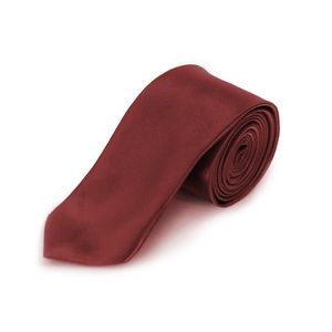 Oblique Unique Krawatte Schlips schmal Binder Style - bordeaux
