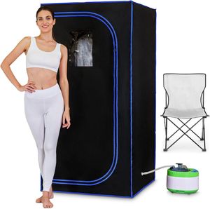 SereneLife Mini Sauna für zuhause, Infrarotsauna, Dampfsauna für zuhause, Portable Sauna, mit Sauna Zubehör, Dampfgenerator für Dampfbad,Fernbedienung SereneLife Mini Sauna für zuhause, Infrarotsauna, Dampfsauna für zuhause, Portable Sauna, mit Sauna Zubehör, Dampfgenerator für Dampfbad,Fernbedienung