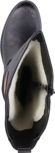 Rieker Damen Stiefel Langschaft Blockabsatz 93157, Größe:41 EU, Farbe:Schwarz