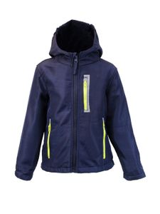 Kinder Jungen Softschelljacke Outdoorjacke Übergangsjacke Jacke Blau Blau 110/116