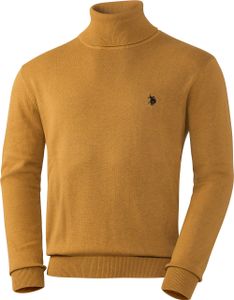 U.S. POLO ASSN. Herren Strick-Rolli, aus reiner Baumwolle