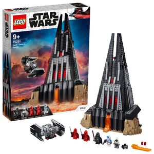 LEGO 75251 Star Wars Darth Vaders Festung Bauset mit 5 Minifiguren, Geschenk für Sammler