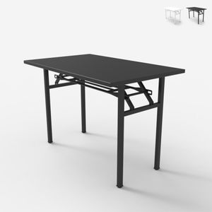 Foldesk Plus 100x60cm Klappbarer Schreibtisch für das Büro platzsparender 2 Ebenen