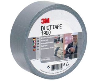 3M Economy Gewebeband 1900 50 mm x 50 m silber