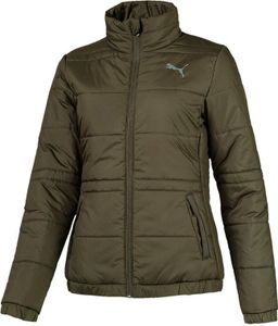 Puma Dámska zateplená bunda Púzdrová bunda khaki Zimná bunda 581648 15 S