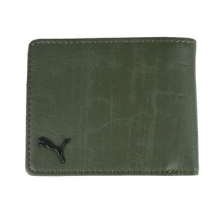 Puma Sf Ls M Wallet 053473-02, Unisex, Portfel, Zielony, Rozmiar: Jeden rozmiar EU