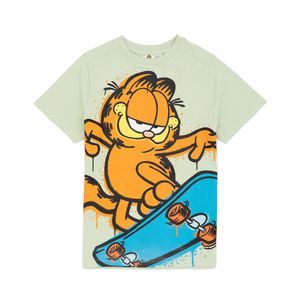 Garfield - dětské tričko NS6976 (140) (pastelově zelená)