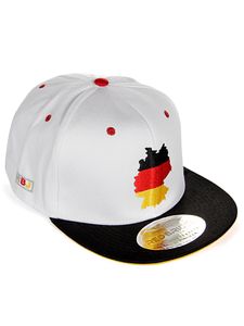 Red Bridge Uni Deutschland Cap Snapback Bestickt Weiß One Size