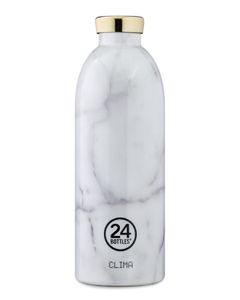24Bottles - Trinkflasche / CLIMA  GRAND collection CARRARA - in verschiedenen Größen, Farbe:CARRARA, Größe:850 ml
