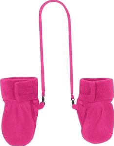Playshoes Handschuhe Fleece Fäustlinge pink Baby 422013-18, Farbe Playshoes:pink, Größe Playshoes:0-6 M