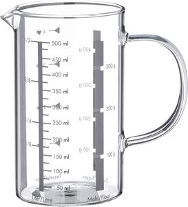 Küchenprofi Messbecher 500 ml, Glas