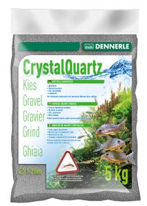 Dennerle Kristall-Quarzkies schiefergrau, 5 kg