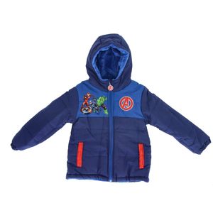 Avengers Winterjacke für Kinder Robuste und warme Outdoor-Bekleidung Blau 4 Jahre