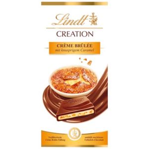 Lindt Creation Creme Brulee mit knusprigem Caramel in Schokolade 150g