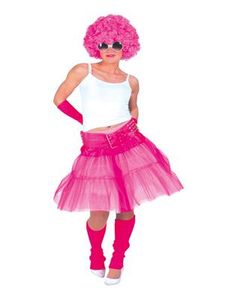 Tüllrock Rock Petticoat pink Karneval Fasching Kostüm