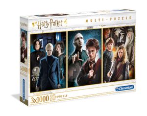 Clementoni 61884 Harry Potter 3x1000 Teile Puzzle