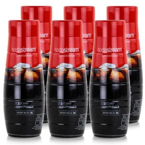 SodaStream Getränke-Sirup Softdrink Cola Geschmack 440ml (6er Pack)