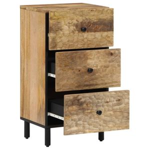 vidaXL Beistellschrank 40x33x75 cm Massivholz Mango