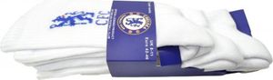 Chelsea FC - Športové ponožky pre mužov/dámy uni(3-pack) BS3703 (42 EU - 45,5 EU) (White/Blue)