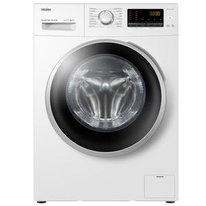Frontlader Waschmaschine 8 kg Fassungsvermögen Dampf-Funktion Haier HW80-BP1439N