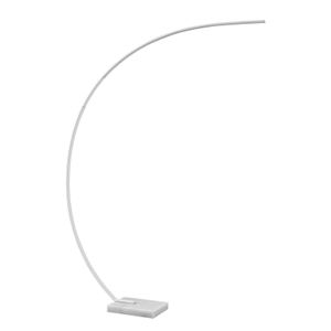 Lindby LED Stehlampe (Bogenleuchte) 'Kendra' in weiß aus Metall