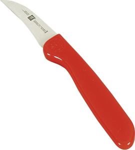 Zwilling Schälmesser Twin Grip 5 cm rot