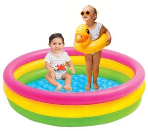 Intex 57412NP Intex 3-Ring-Pool Sunset Glow 114x25