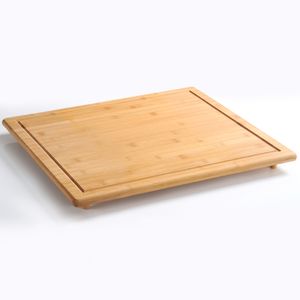 Kesper Schneide- und Abdeckplatte aus Bambus, Maße: 56 x 50 x 4 cm, 5859913