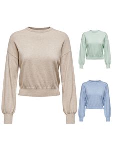Only Damen Pullover 15253248 Silver Lining