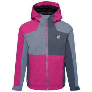 Dare 2B - "In The Lead III" Jacke, wasserfest recyceltes Material für Kinder RG6885 (164) (Fuchsie/Graublau)