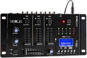 Vonyx STM3030 4-Kanal-Mischpult USB/MP3/BT/REC