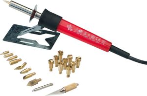 Pebaro Pebaro Holzbrenner-Set Deluxe, 20 Aufsätze