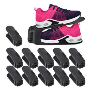 relaxdays Schuhstapler 12er Set