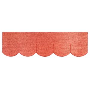 1 Set Dachschindeln Biberschwanz (100 mm) rot