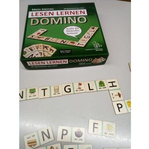 Ebert 619031 "Mein kleines Lesen Lernen Domino" Spiel