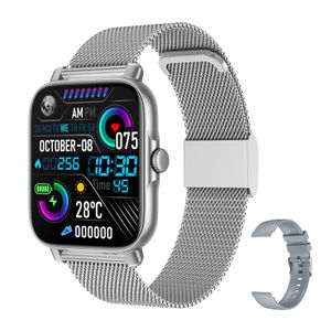 Smartwatch GT30 1.69'' Sportuhr BT3.0 + BT5.1 Intelligente Uhr IP67 Wasserdicht Fitness-Tracker Multifunktionsuhr Kompatibel fuer Android iOS Damen Herren