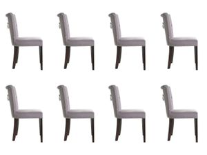 JV Möbel 8x Stühle Stuhl Set 85x63x51 cm