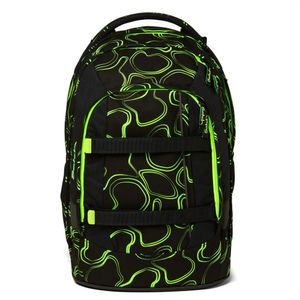 Satch Pack Schulrucksack Green Supreme