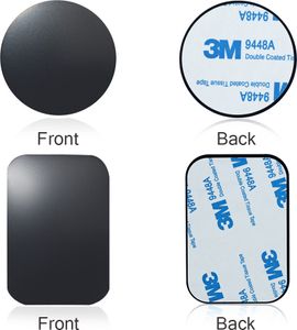 Metallplättchen Set Für Magnet Halterungen Ersatz Smartphone Handy Metallplatte