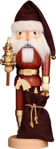 Ulbricht Nussknacker 'Weihnachtsmann natur/gold - 40cm' 2023