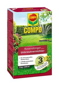 COMPO FLORANID® Rasendünger plus Unkrautvernichter 3 kg für 100 m²