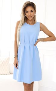Numoco Minikleid für Frauen Victoria azurblau S