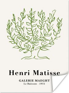 MuchoWow® Poster Matisse - Baum - Grün - Natur - Kunst 120x160 cm - Wandbilder