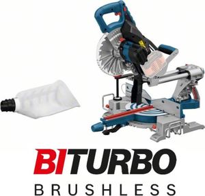 Bosch GCM 18V-216 Akku-Kapp-und Gehrungssäge