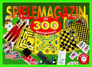 Piatnik Spielesammlung 300 Spielemagazin Sammlung Gesellschaftsspiele