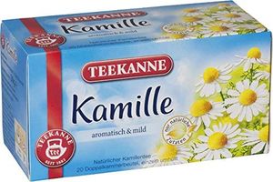 Teekanne Kamille 20 verpackte Doppelkammerbeutel Kamillentee 30g