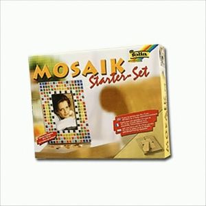 Mosaik Starter-Set, 256-tlg., inkl. Bilderrahmen - Folia 55019