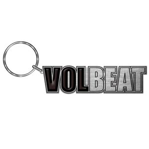 Volbeat - Schlüsselanhänger Logo RO5395 (Einheitsgröße) (Schwarz/Silber)