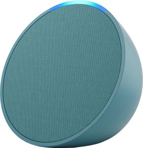 Amazon Echo Pop, Amazon Alexa, Rund, Grün, Android, Fire OS, iOS, 4,95 cm, Tasten